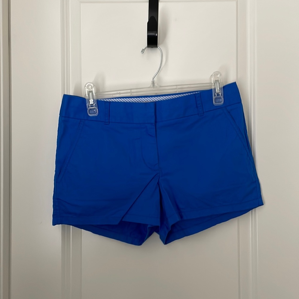 JCrew Blue Chino Shorts